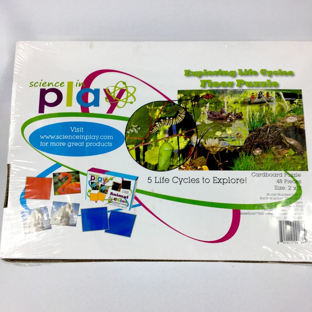 NEW Sealed Science in Play Floor Puzzle. 2’ x 3’
